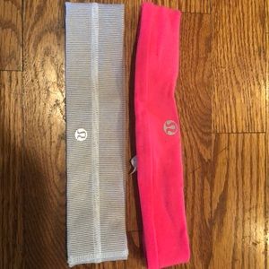 Two lululemon headbands